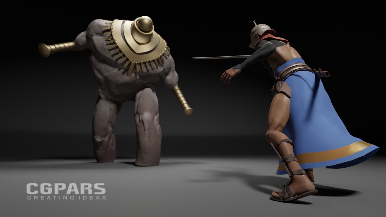 آموزش ساخت کاراکتر آماده بازی در Blender