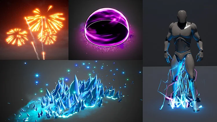 جلوه‌های ویژه در Unreal Engine 5 با Niagara