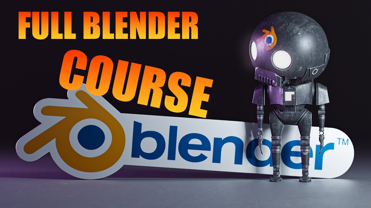 مدلسازی ربات فانتزی در Blender