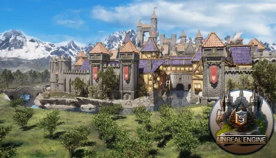 ساخت دنیاهای قرون‌وسطایی در Unreal Engine 5