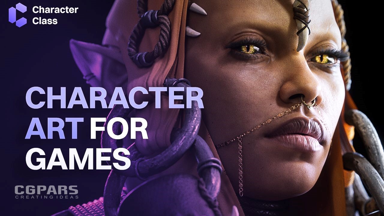  دوره آموزشی طراحی کاراکتر بازی (Character Class)