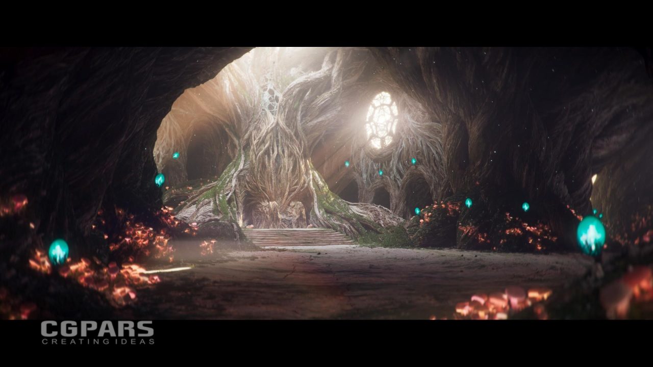 آموزش ساخت محیط سینمایی در Houdini 