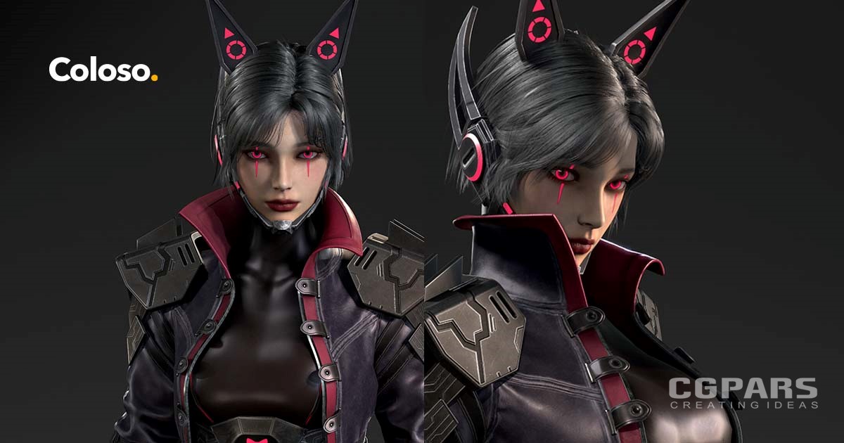 مدلسازی شخصیت‌های فانتزی استایلایز شده