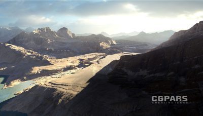 ساخت محیط‌های طبیعی با Gaea و Houdini