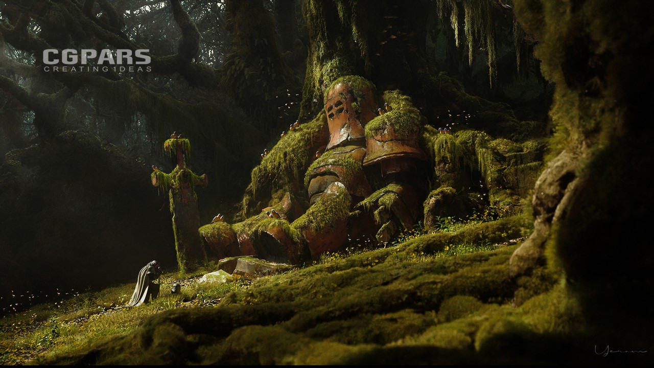 ساخت کانسپت 3 بعدی سینمایی 