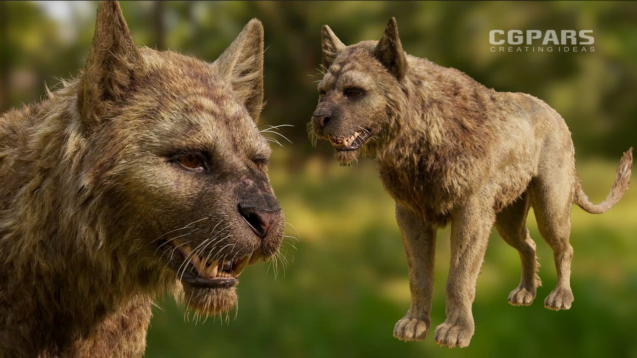 گریم موی موجودات فانتزی در Houdini