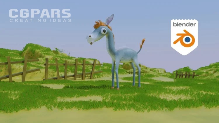  آموزش مدلسازی کاراکتر کارتونی در بلندر