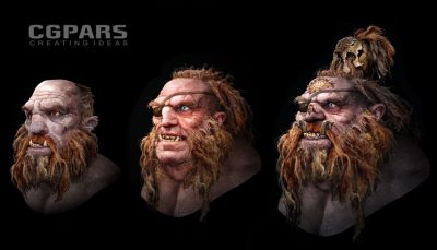 کانسپت کاراکتر تخیلی برای فیلم