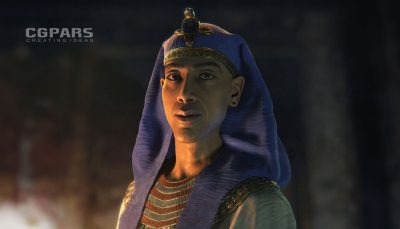 آموزش مدلسازی و رندر کاراکتر فرعون مصر