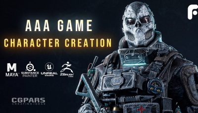 مدلسازی شخصیت AAA برای بازی