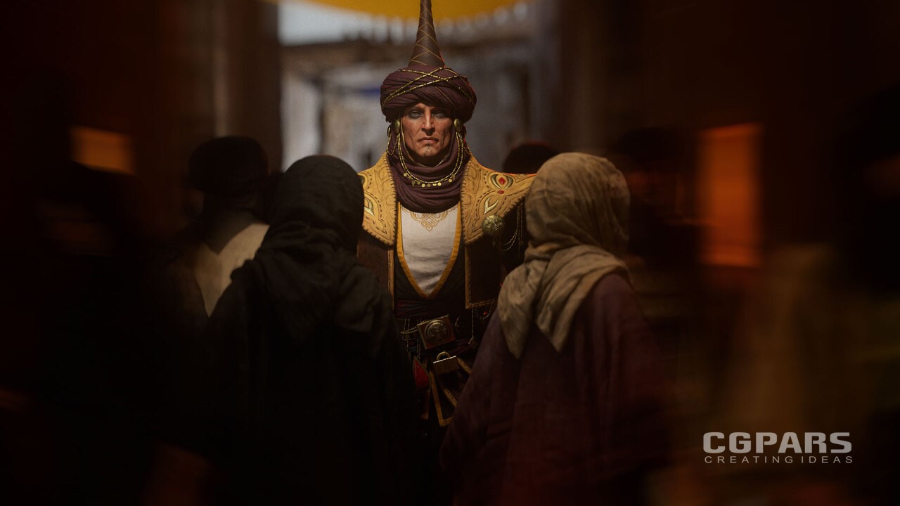 تکسچرینگ و رندرینگ کاراکتر جنگجو برای بازی