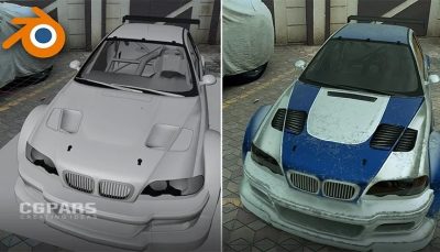 آموزش ردیابی دوربین در Blender