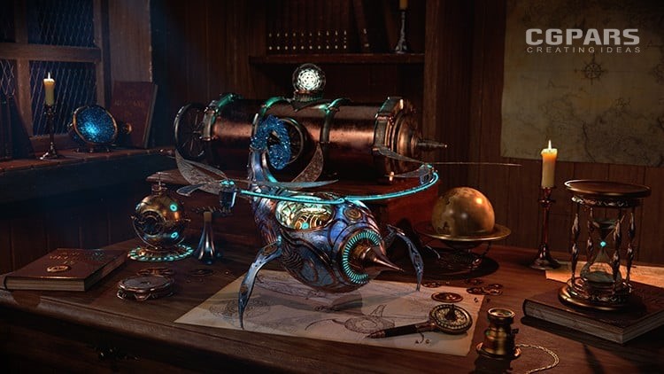 مدلسازی رویه‌ای در Houdini برای طراحی هنری