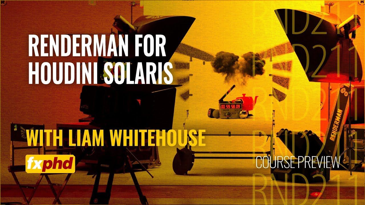  آموزش جامع رندرمن برای هودینی سولاریس