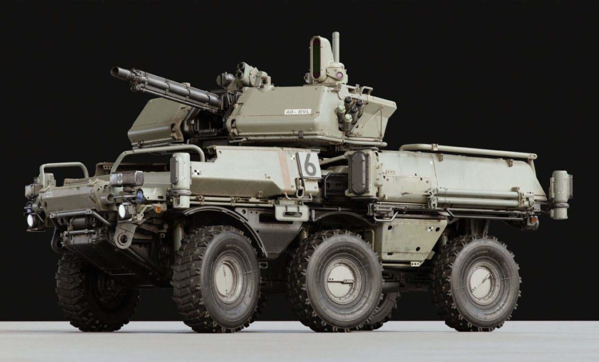 آموزش پیشرفته طراحی وسایل نقلیه نظامی